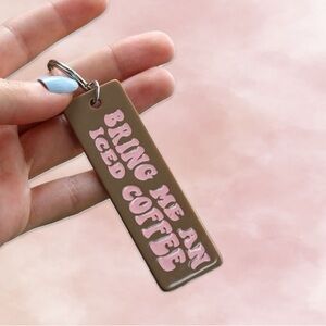 🧊☕️ Iced Coffee Keychain 🧊☕️